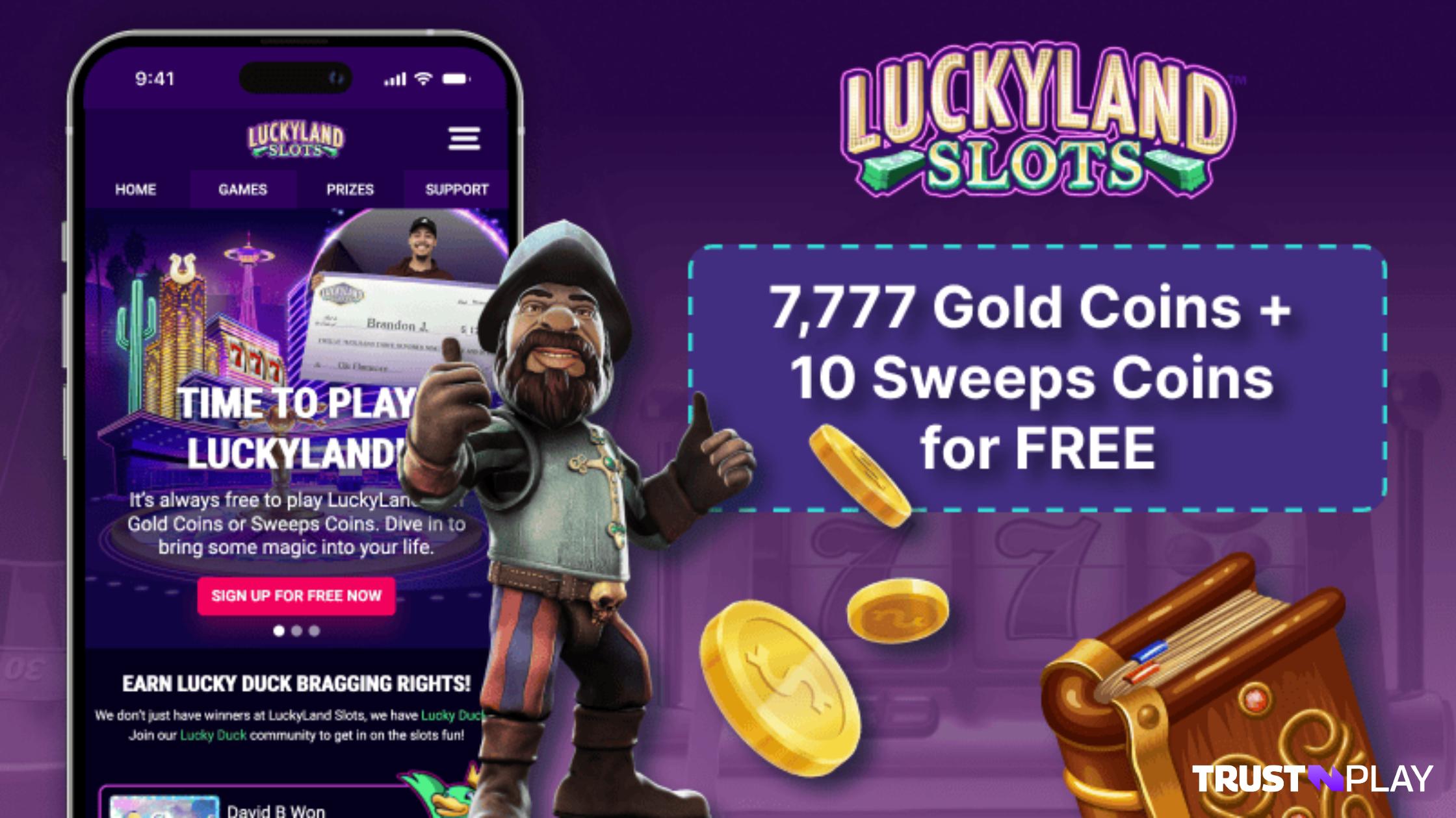 Luckyland Slots Casino review Welcome bonus