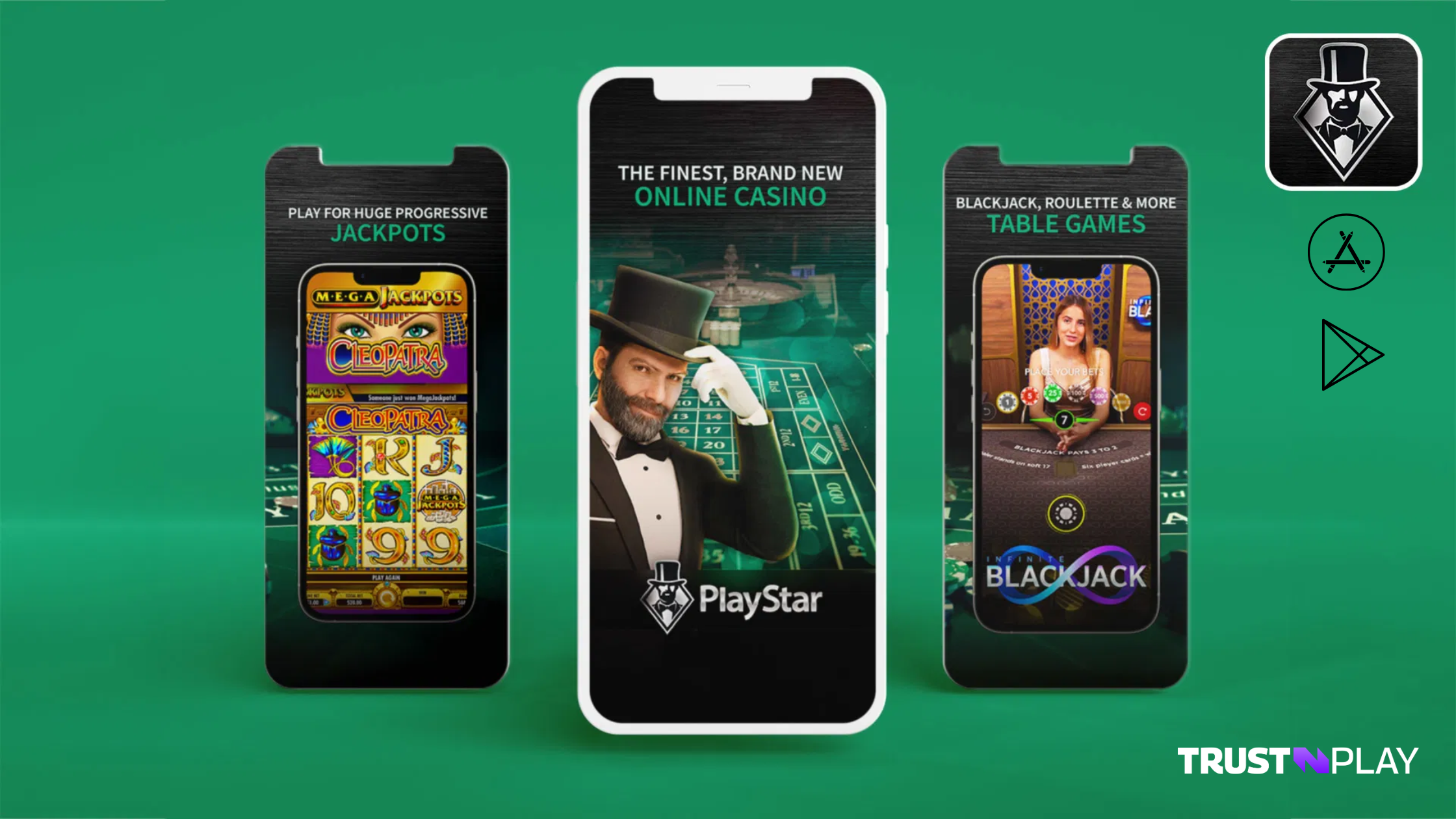 PlayStar Casino review mobile app for iOS and Android