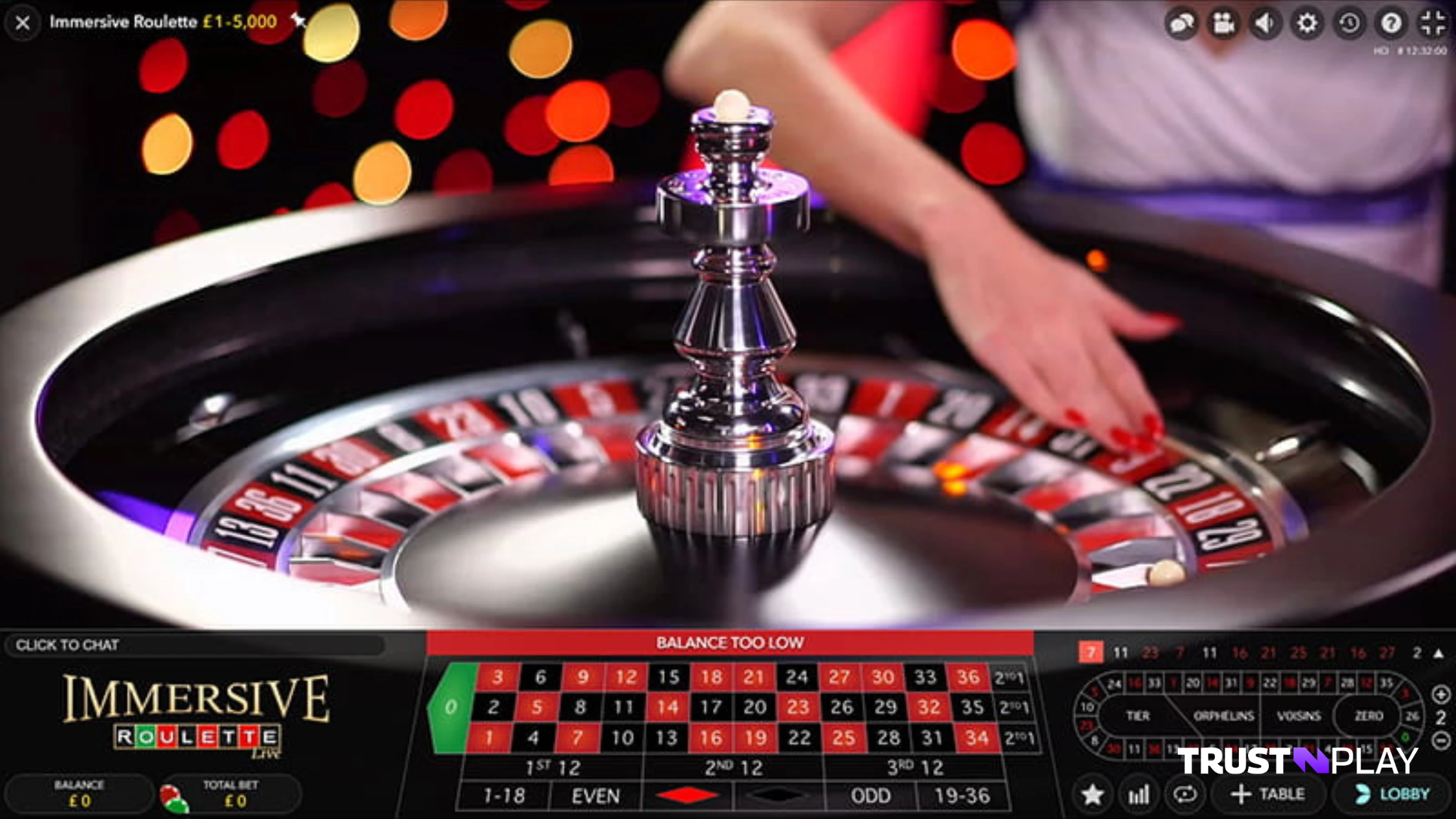 How to play and win at Immersive Roulette live dealer casino game.