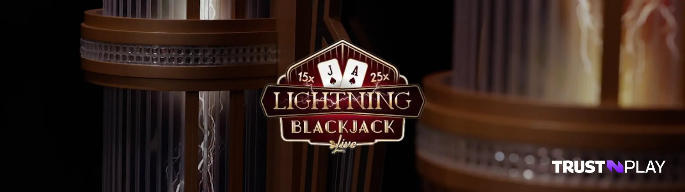 Lightning Blackjack live dealer casino game by Evolution.