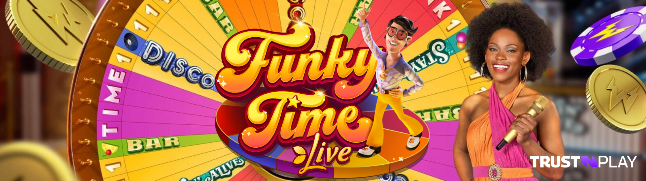 Funky Time Evolution Live Casino Game Shows - TrustnPlay Review