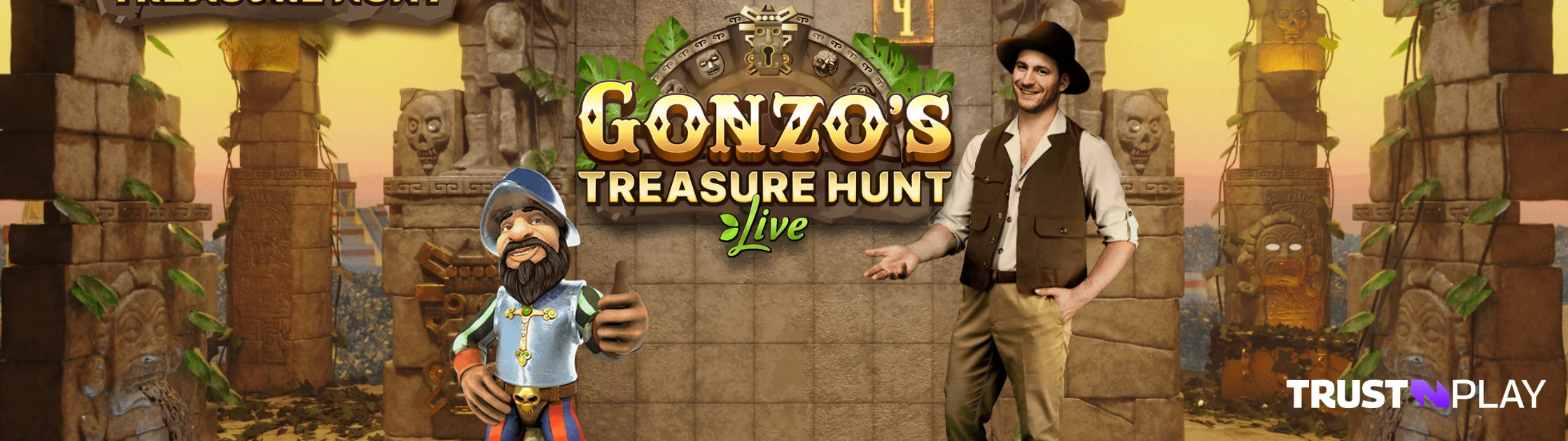 Gonzo's Treasure Hunt Evolution Live Casino Game Shows - TrustnPlay Review