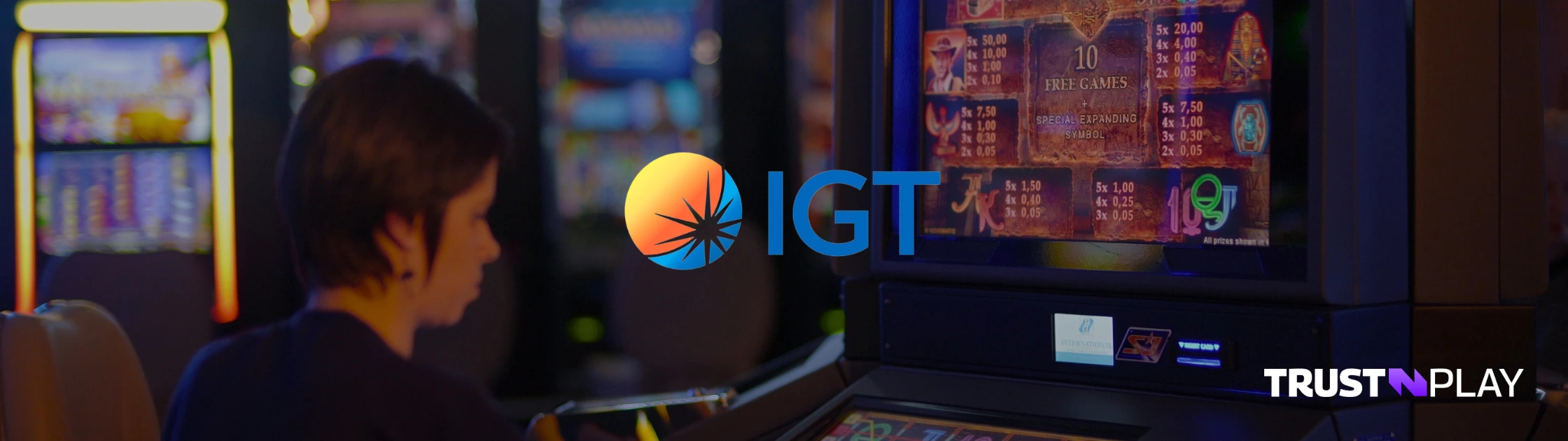 IGT online casino game provider.